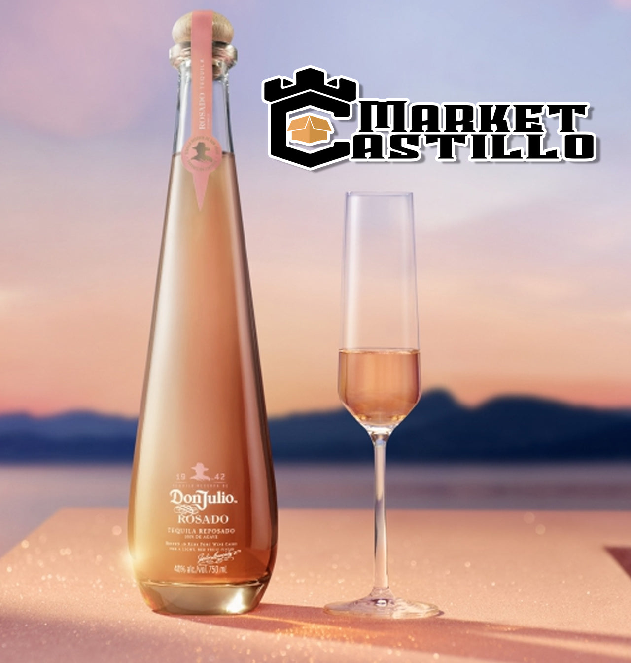 TEQUILA DON JULIO ROSADO