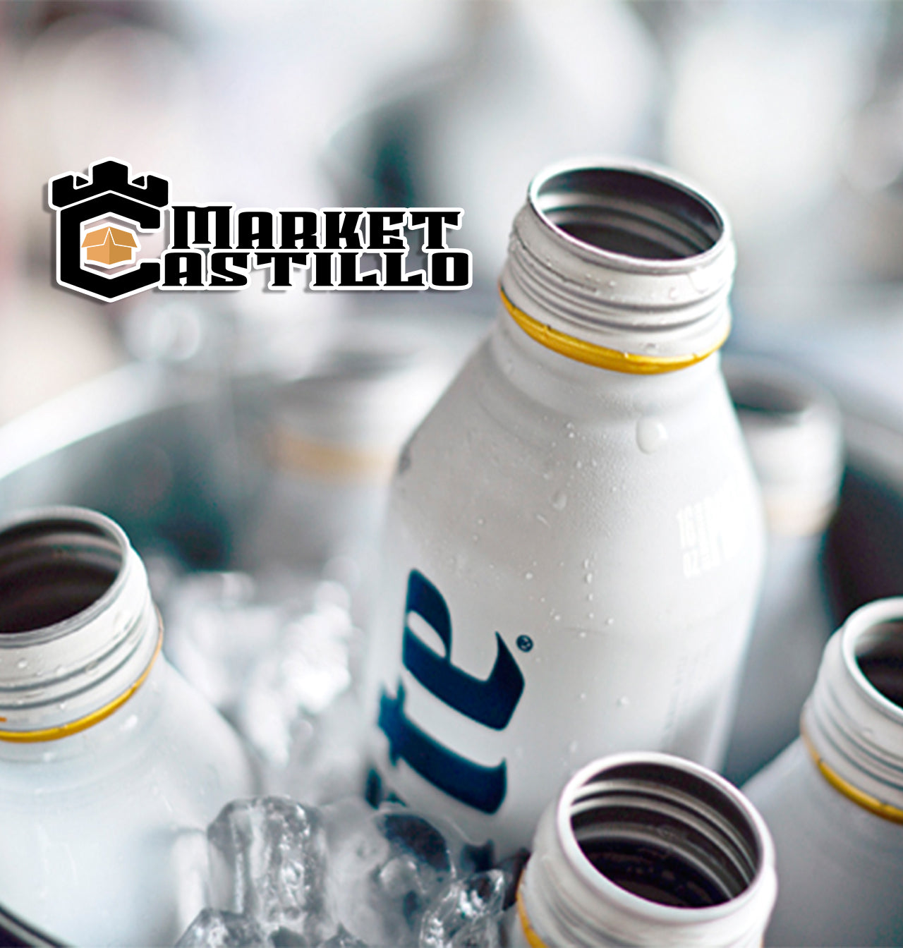 Miller lite botella de aluminio 9 pack