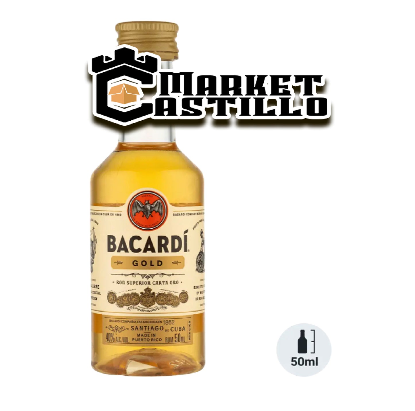 Bacardi Gold 50 ML