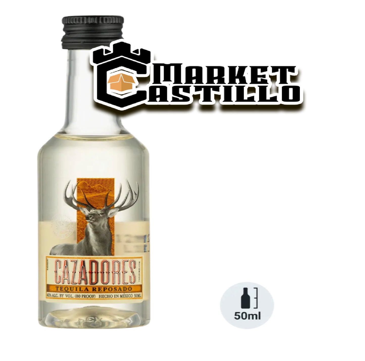 Cazadores Reposado Tequila 50 ML