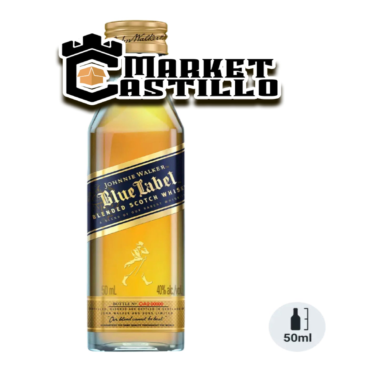 Johnnie Walker Blue Label Blended Scotch 50 ML