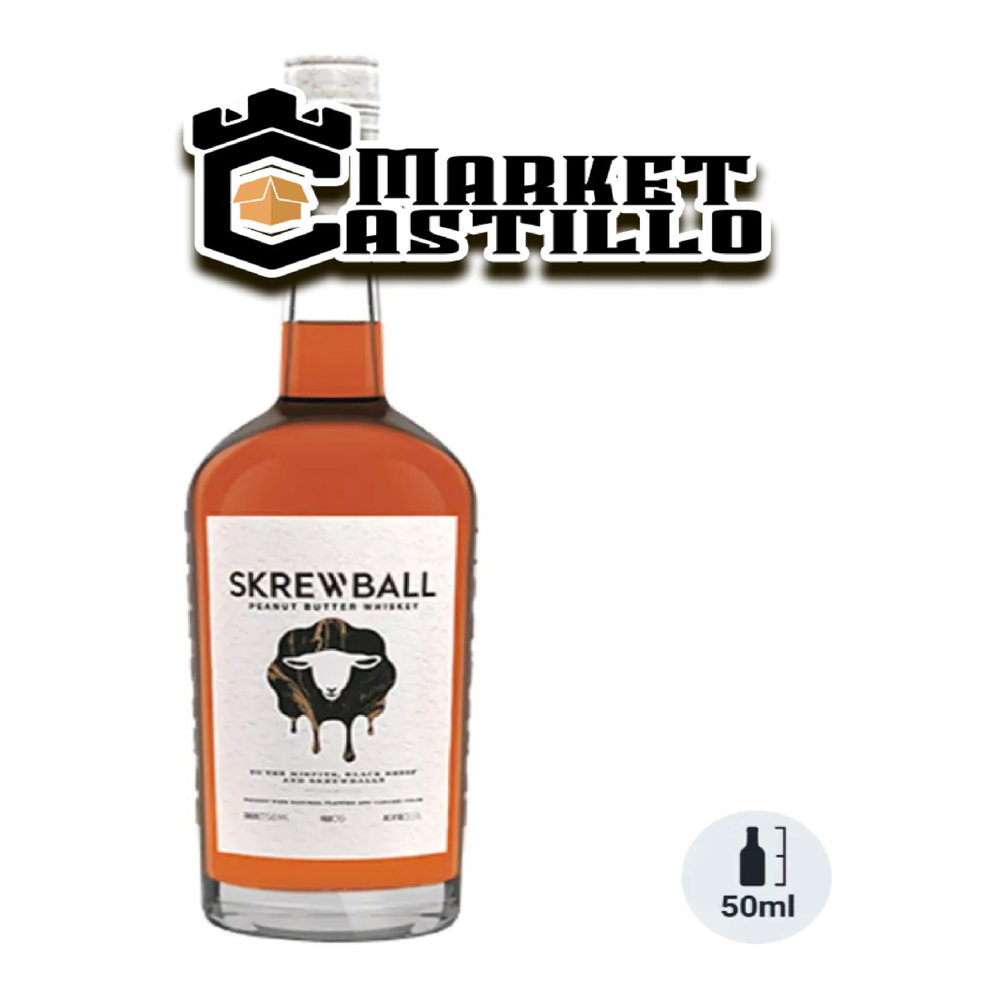 Skrewball Peanut Butter Whiskey 50 ML