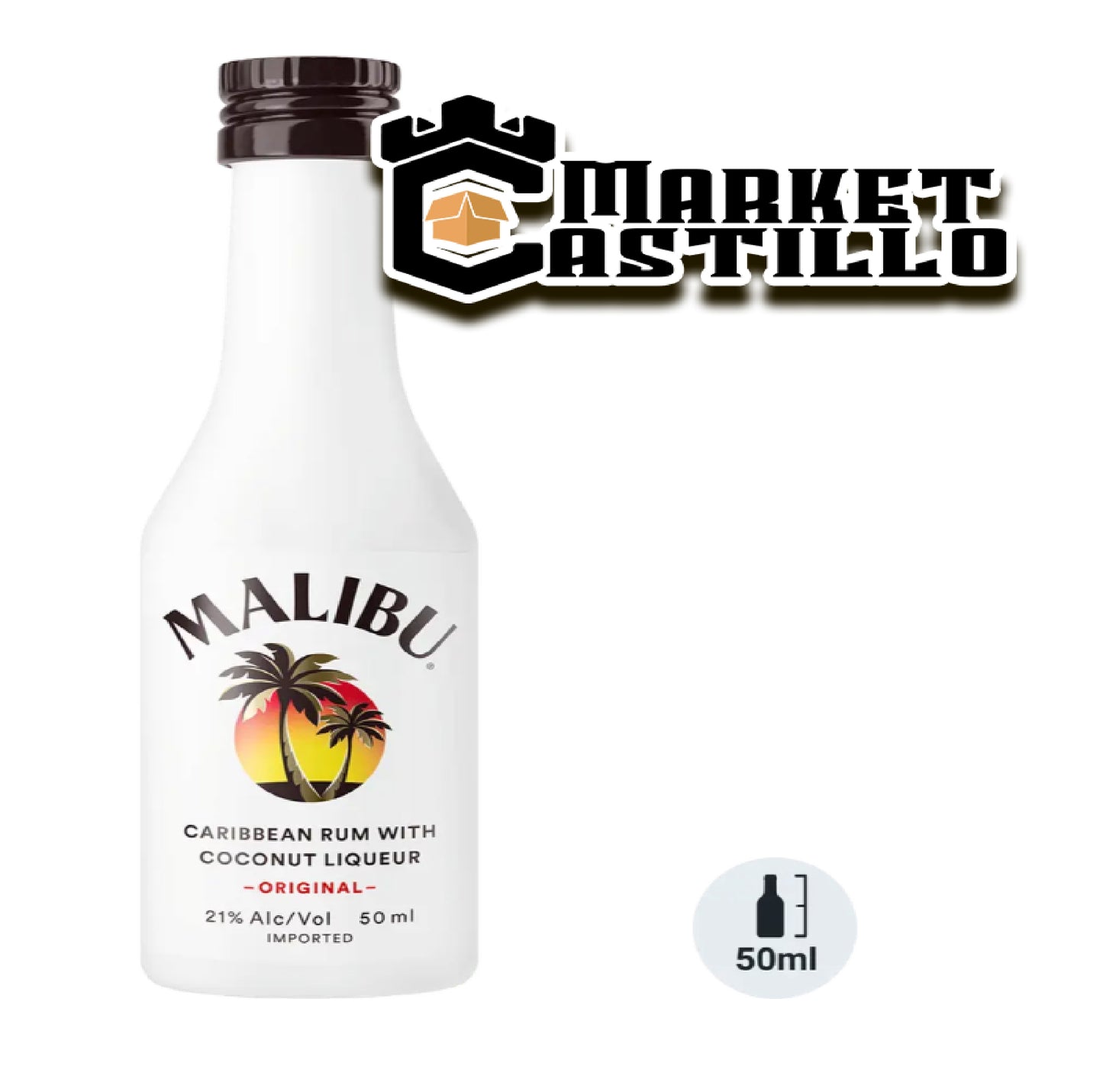 Malibu Coconut Rum 50 ML