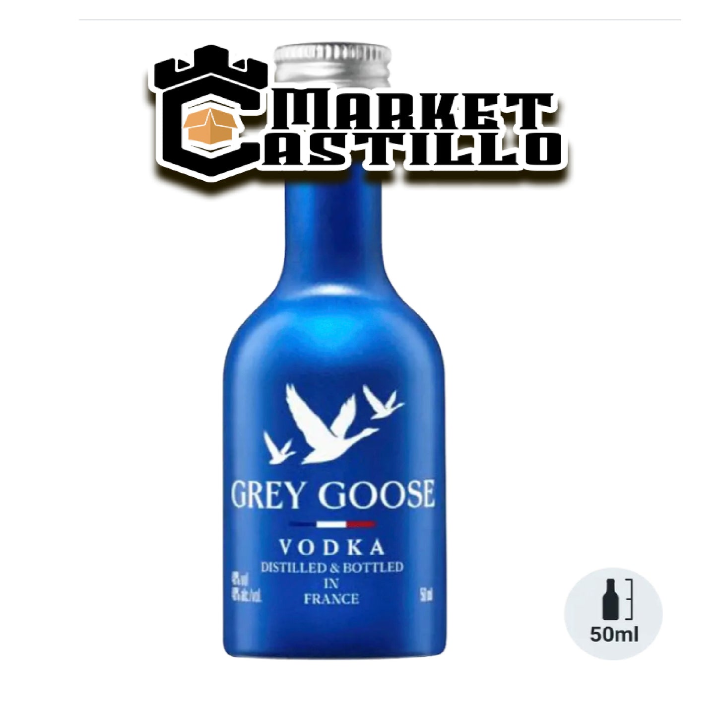 Grey Goose Vodka Aluminum 50 ML