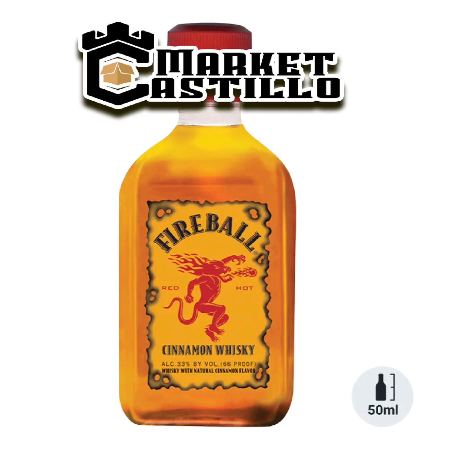 Fireball Cinnamon Whisky 50 ML