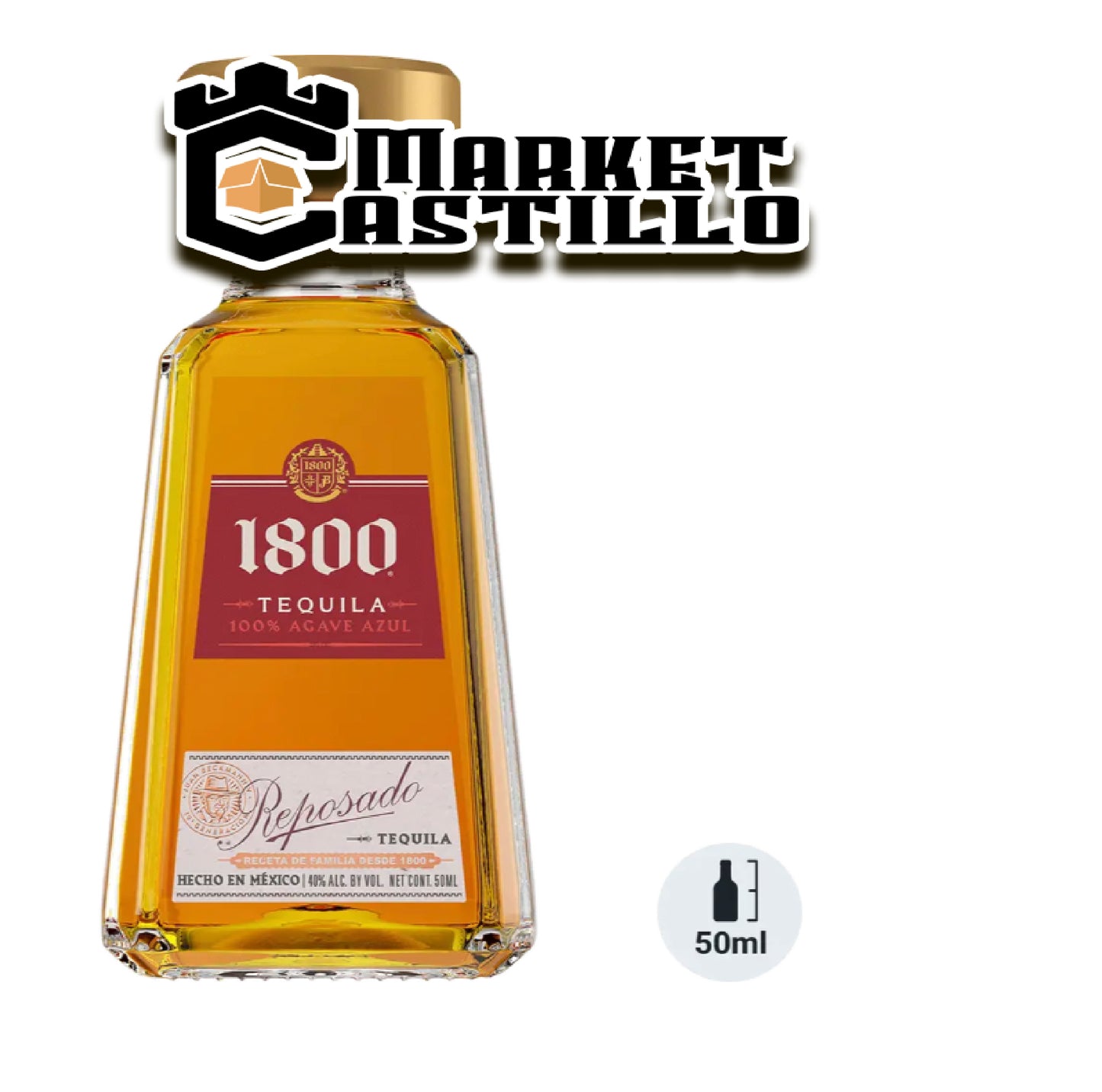 1800 Reposado Tequila 50 ML