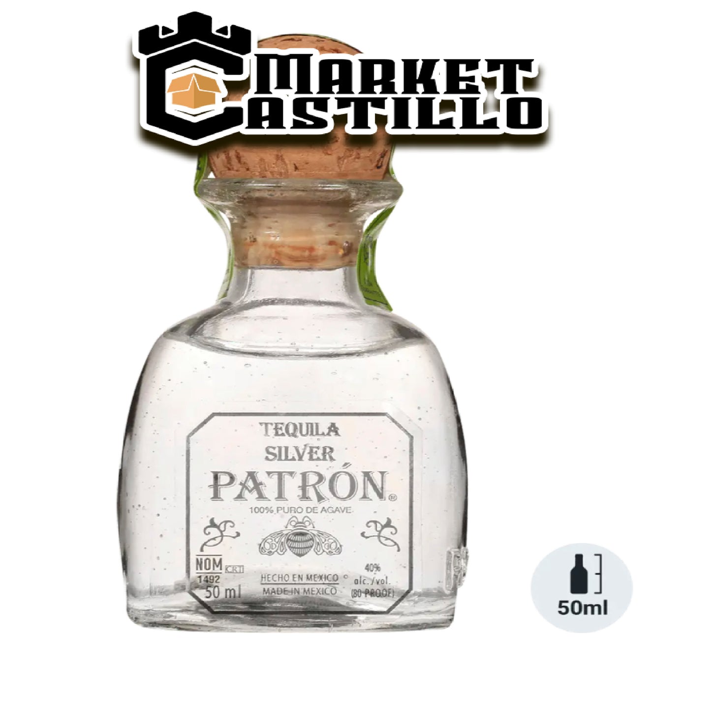 Patron Silver Tequila 50 ML