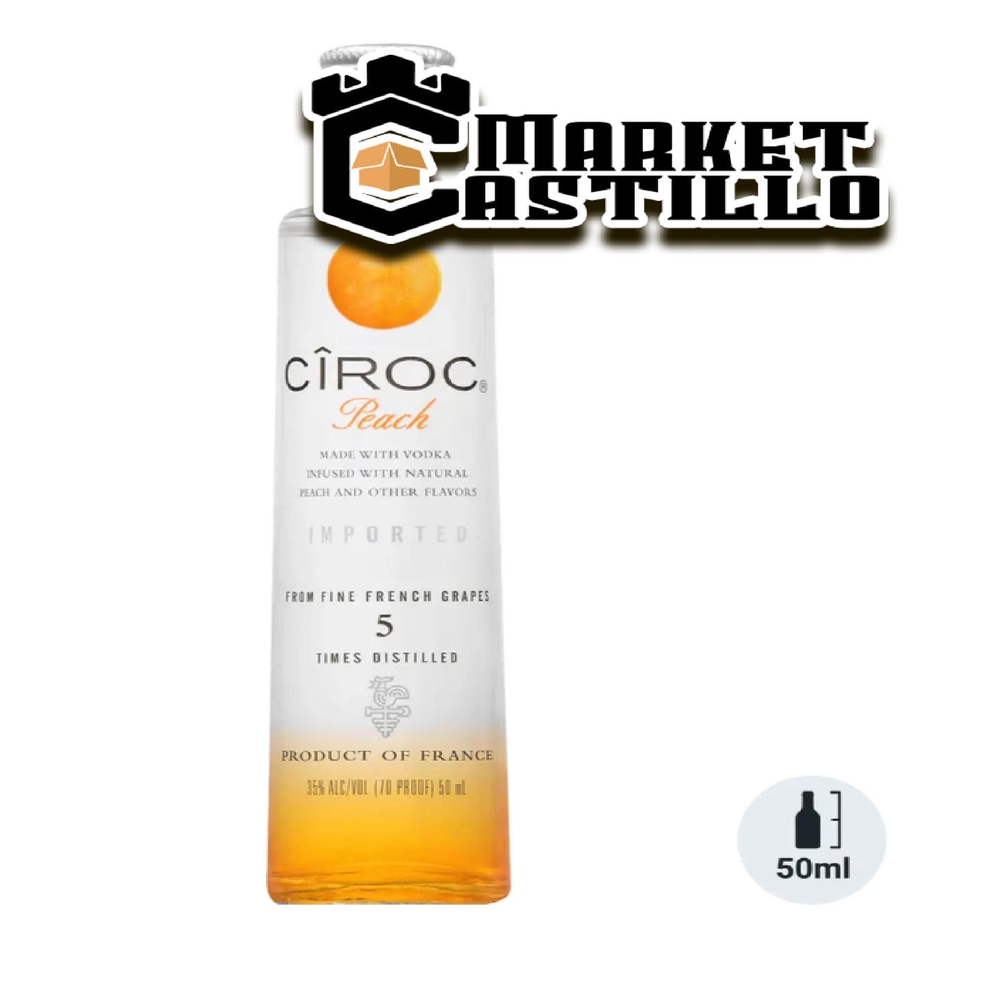 Ciroc Vodka Peach 50 ML