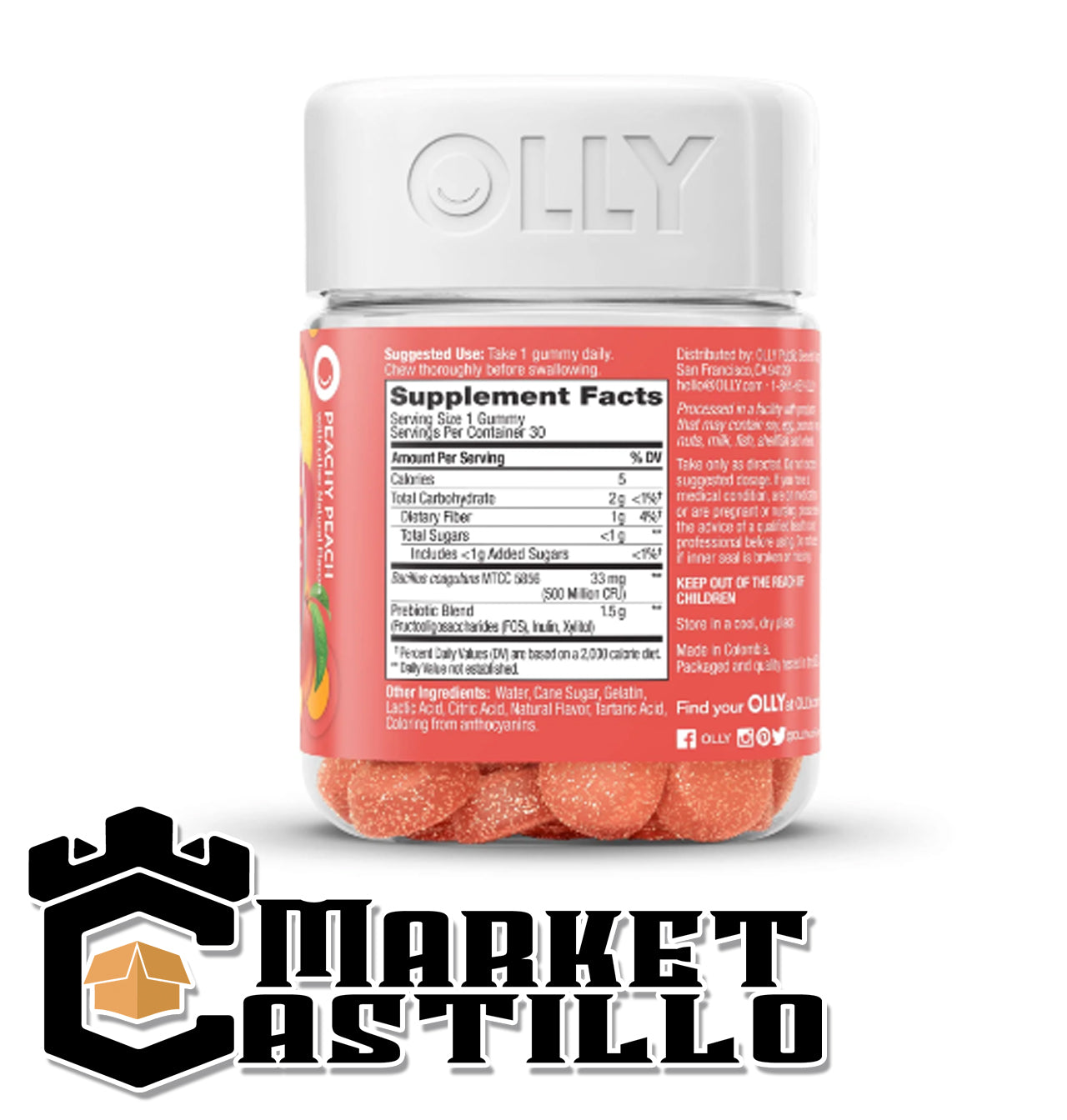 OLLY PROBIOTIC + PREBIOTIC