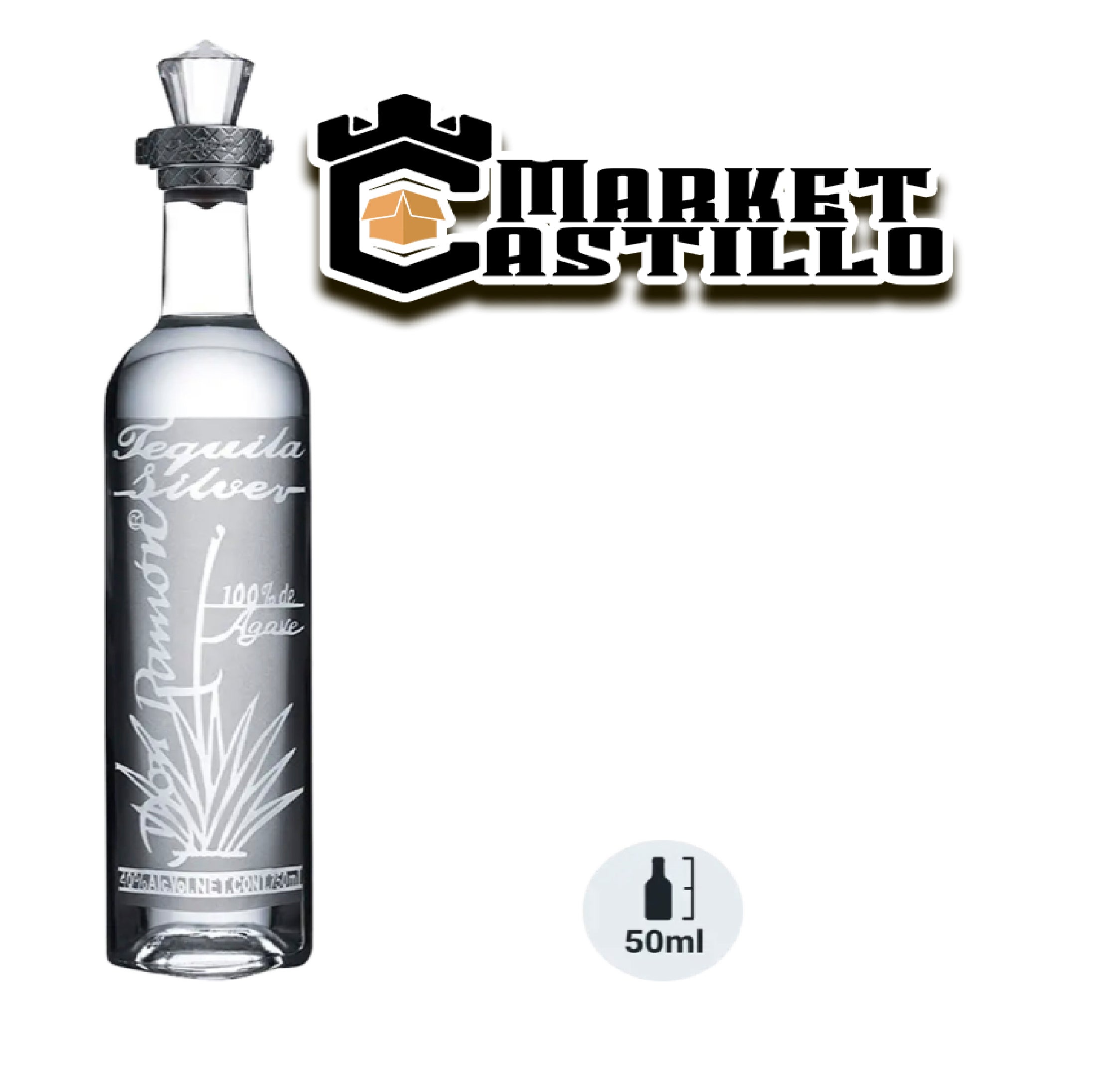 Don Ramon Tequila Silver 50 ML – Castillo Market