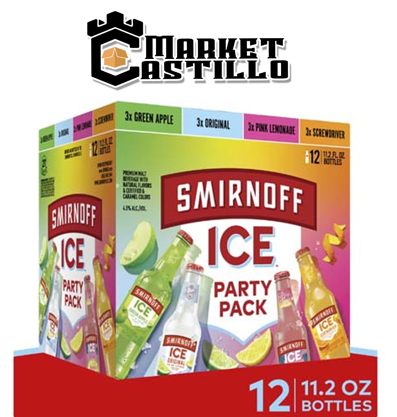 SMIROFF ICE PARTY PACK 12 PACK