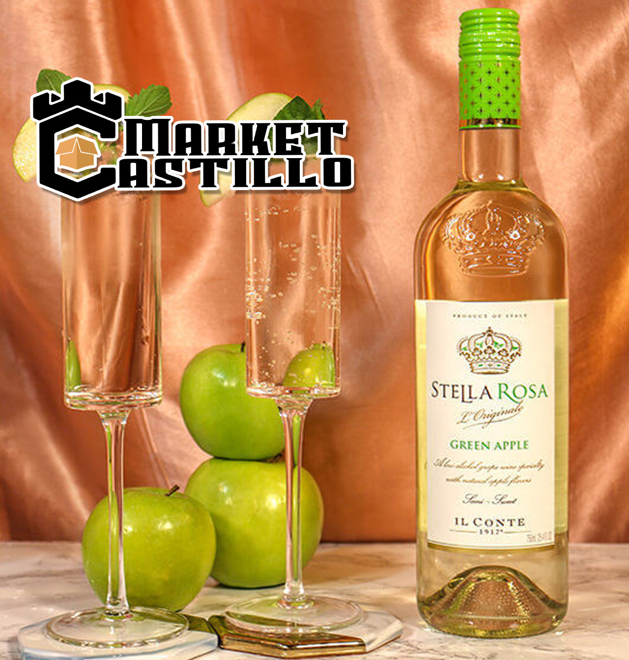 Stella Rosa Green Apple Wine 750 Ml