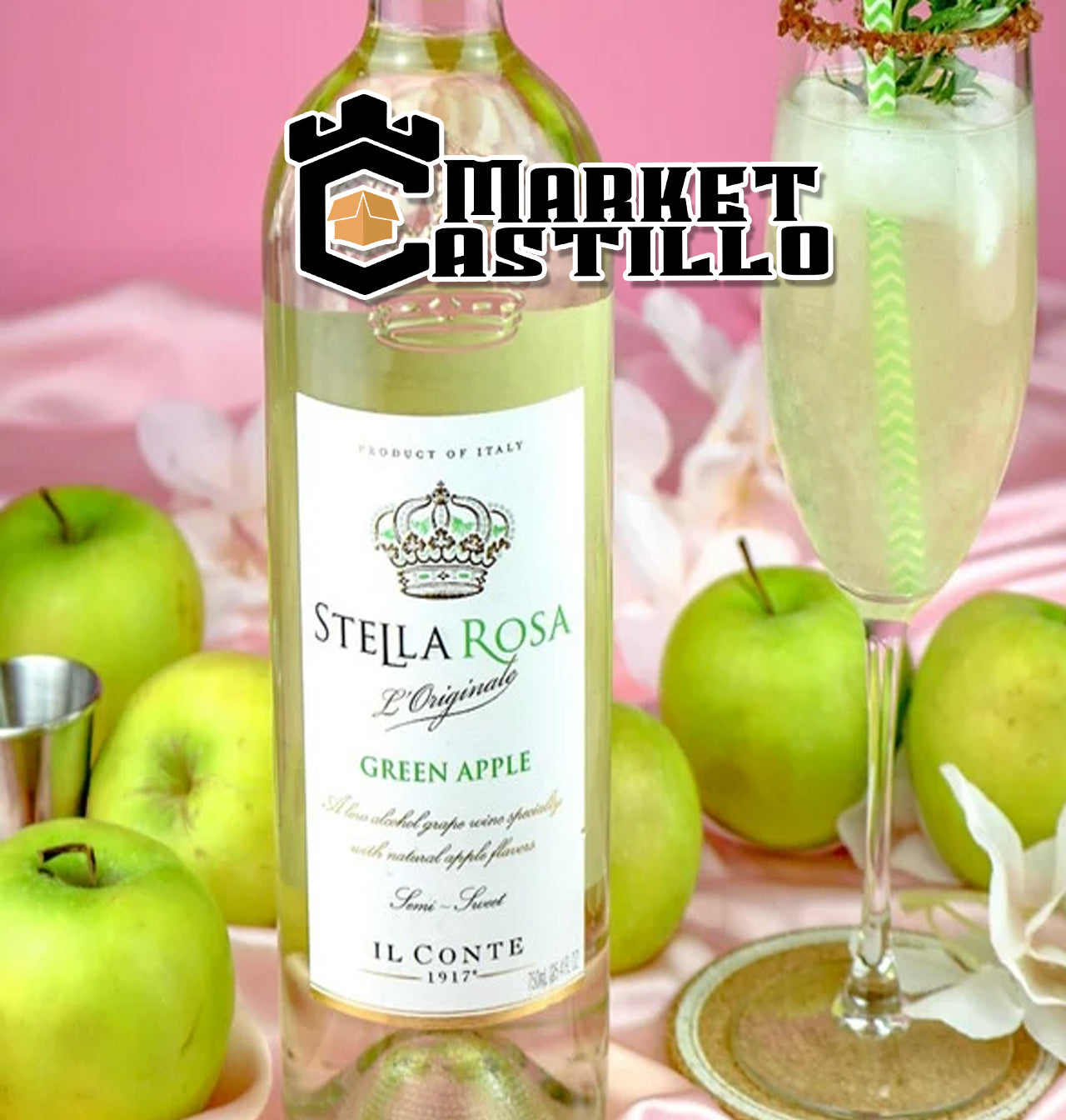 Stella Rosa Green Apple Wine 750 Ml