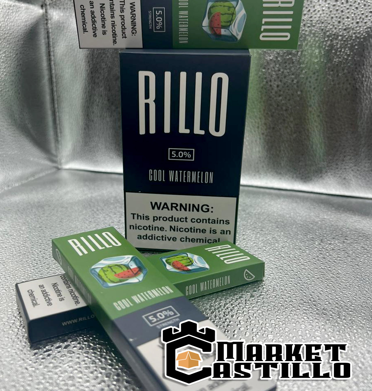 Rillo Vaporizador Desechable 5.0% Nicotine