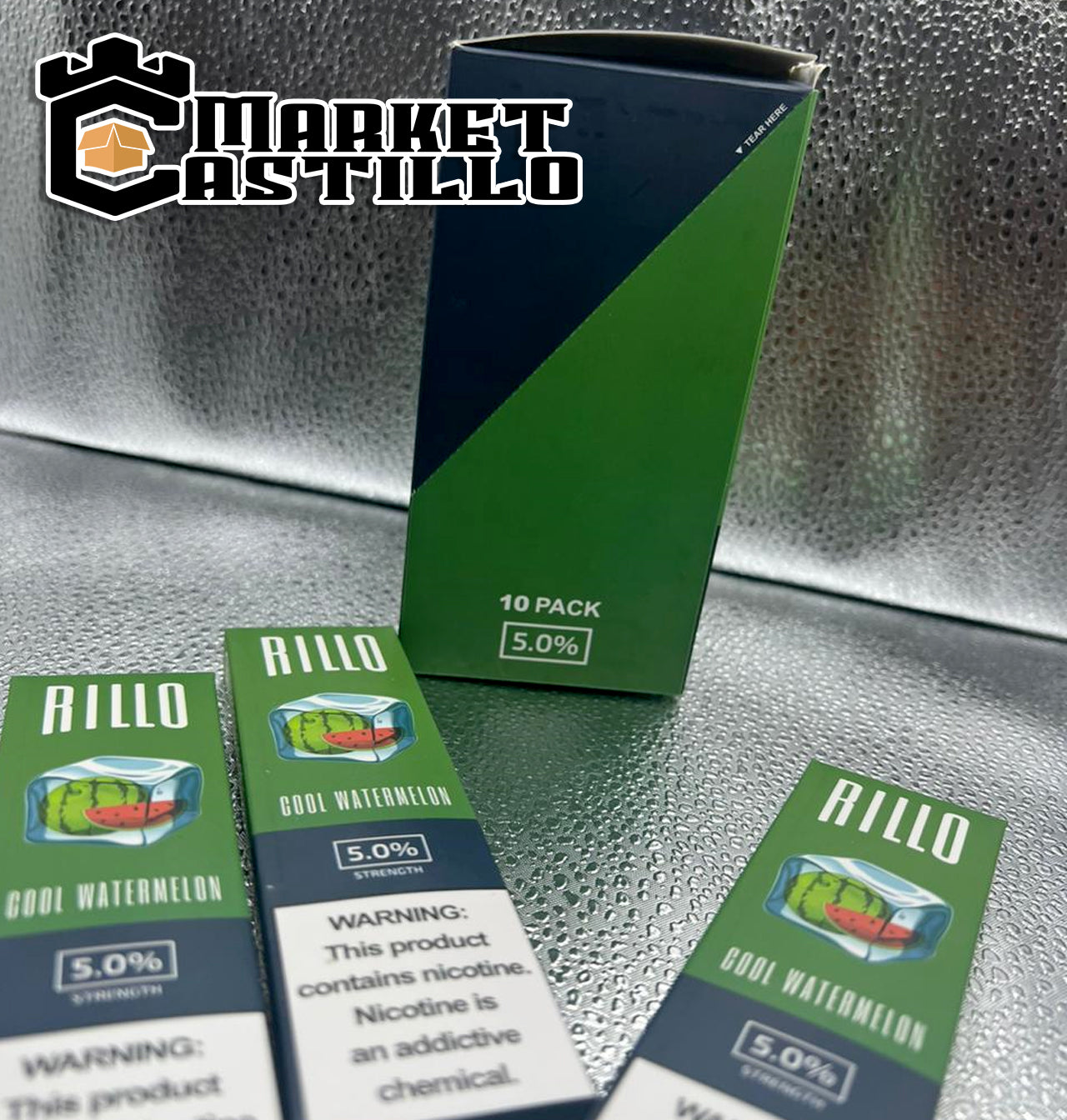 Rillo Vaporizador Desechable 5.0% Nicotine