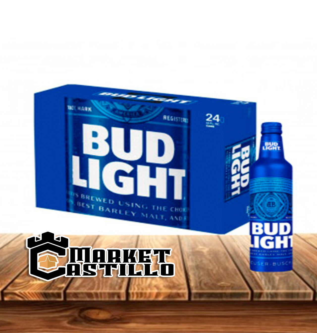 Bud Light 12 Pack Botella De Aluminio