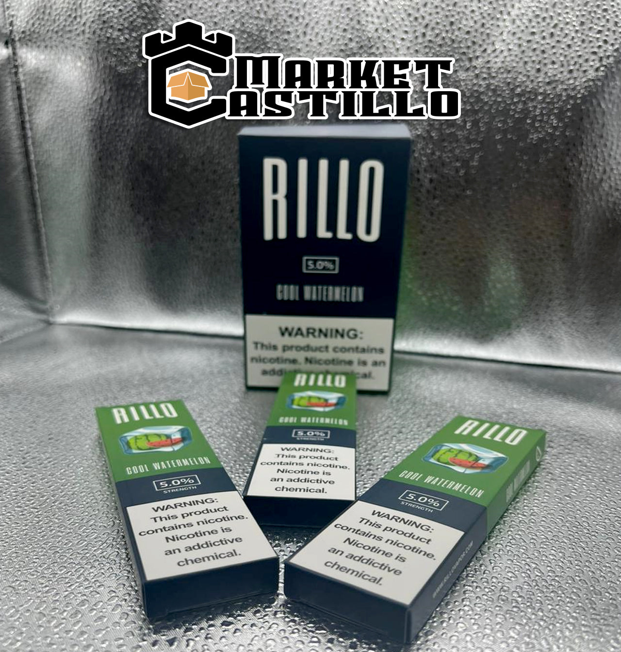 Rillo Vaporizador Desechable 5.0% Nicotine