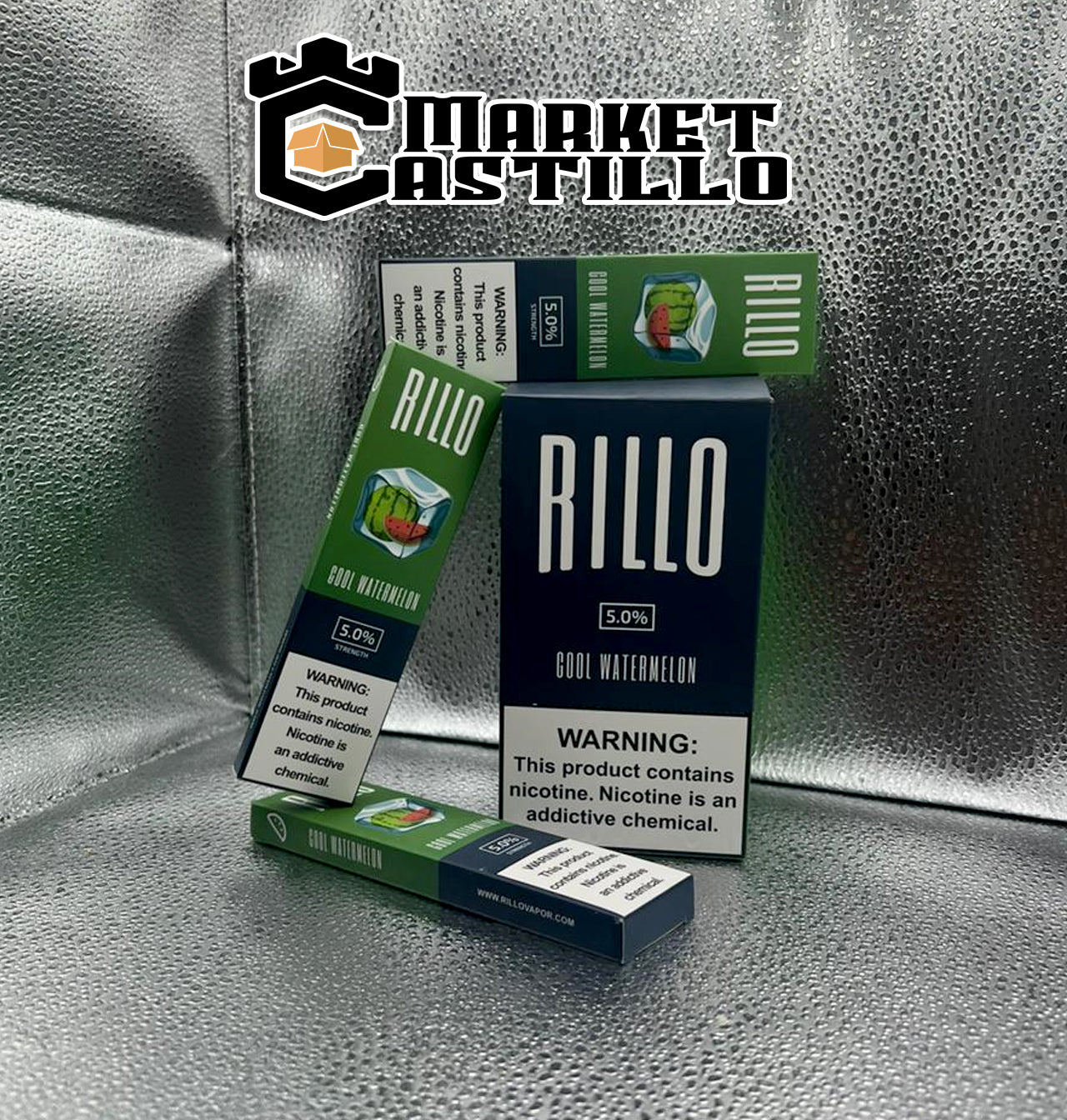 Rillo Vaporizador Desechable 5.0% Nicotine